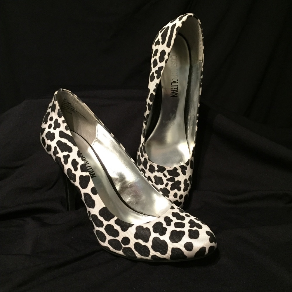 Cosmopolitan Black & White heels